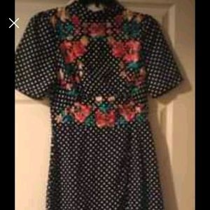 Beautiful 1950s style polka dot dress